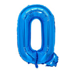 Blue Alphanumeric Balloons Letter A-Z & Number 0-9 for Wedding Birthday Party