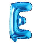 Blue Alphanumeric Balloons Letter A-Z & Number 0-9 for Wedding Birthday Party