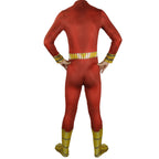 Kids Teens Shazam Costume Black Addam Unisex Bodysuit for Cosplay