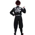 Black Pillar Corps Costume Kids Adult Cosplay Black Outfit Full Set 3pcs Uniform Suit