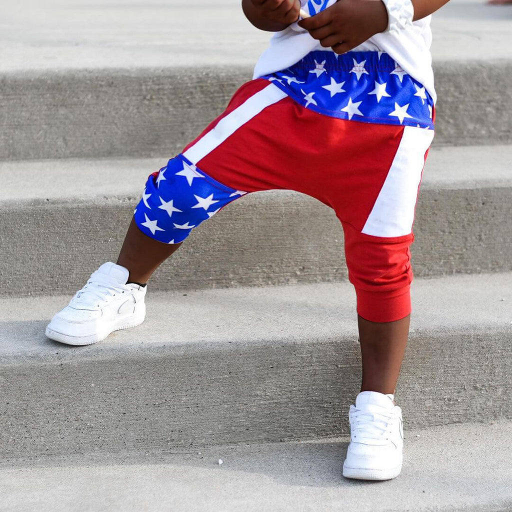 Boys 4th of July Outfits US Flag Shirt and Star Stripe Shorts 2Pcs Set for Carnival