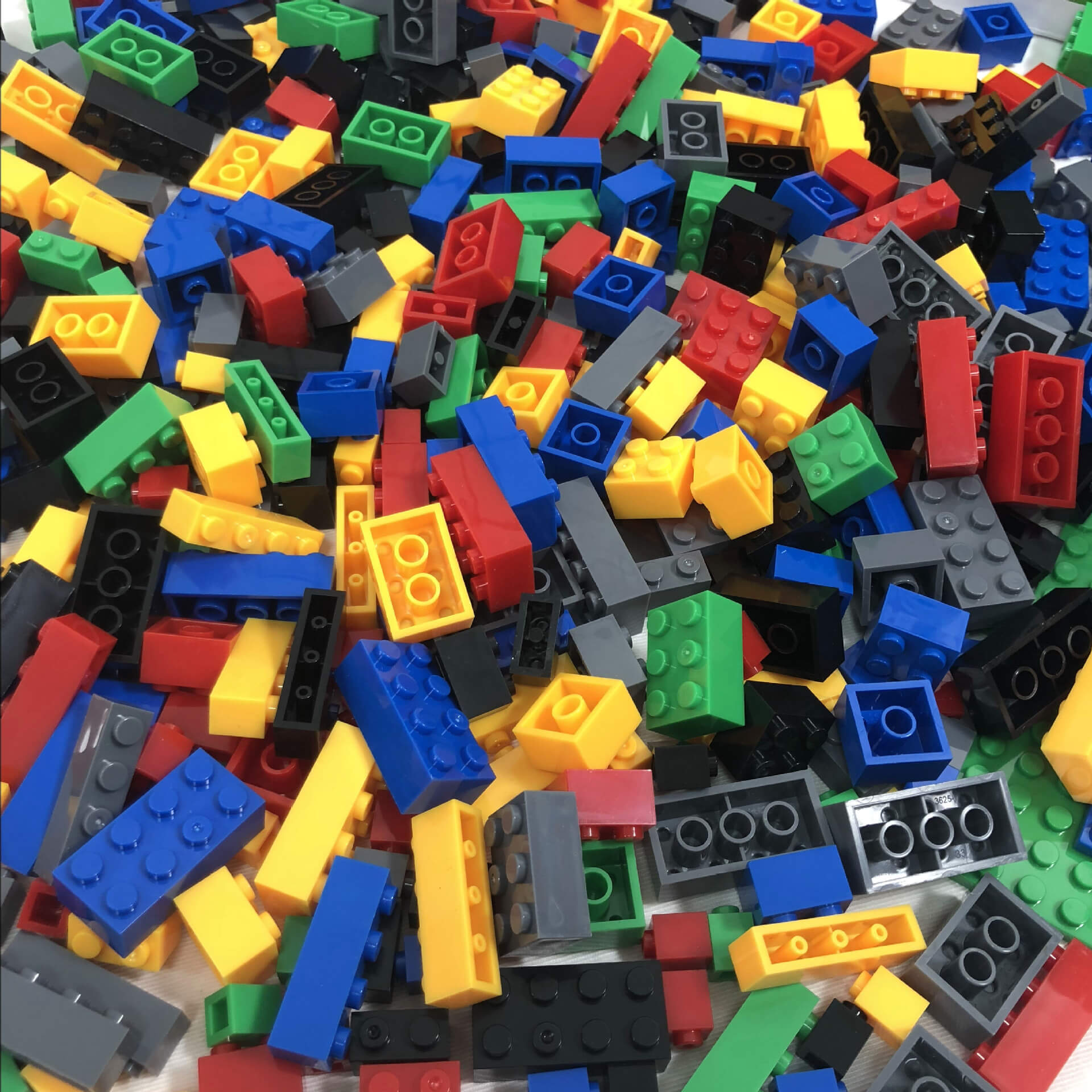 Building Bricks Game Brickyard 300 Pieces Set, Classic Building Blocks Compatible with All Major Brands for All Ages Boys & Girls