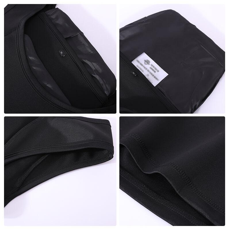 NIJ IIIA Bulletproof Vest Concealed Ultra Thin T-shirt Undershirt Covert Body Armor