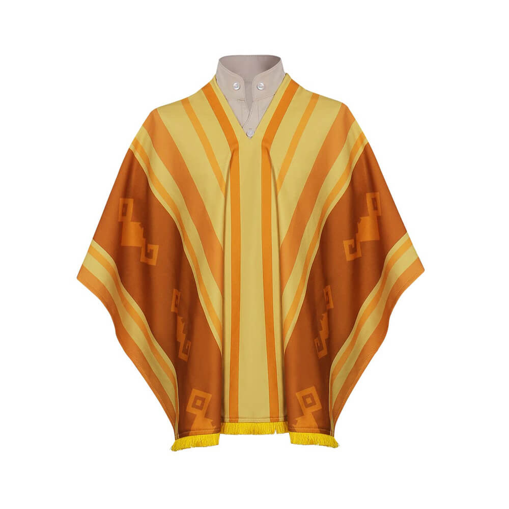 Camilo Cosplay Costume Madrigal Family Shirt Cloak Outfit Halloween Suit