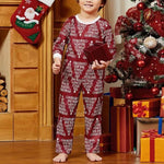 Christmas Daddy Mommy and Me Family Matching Set Soft Homewear Costume