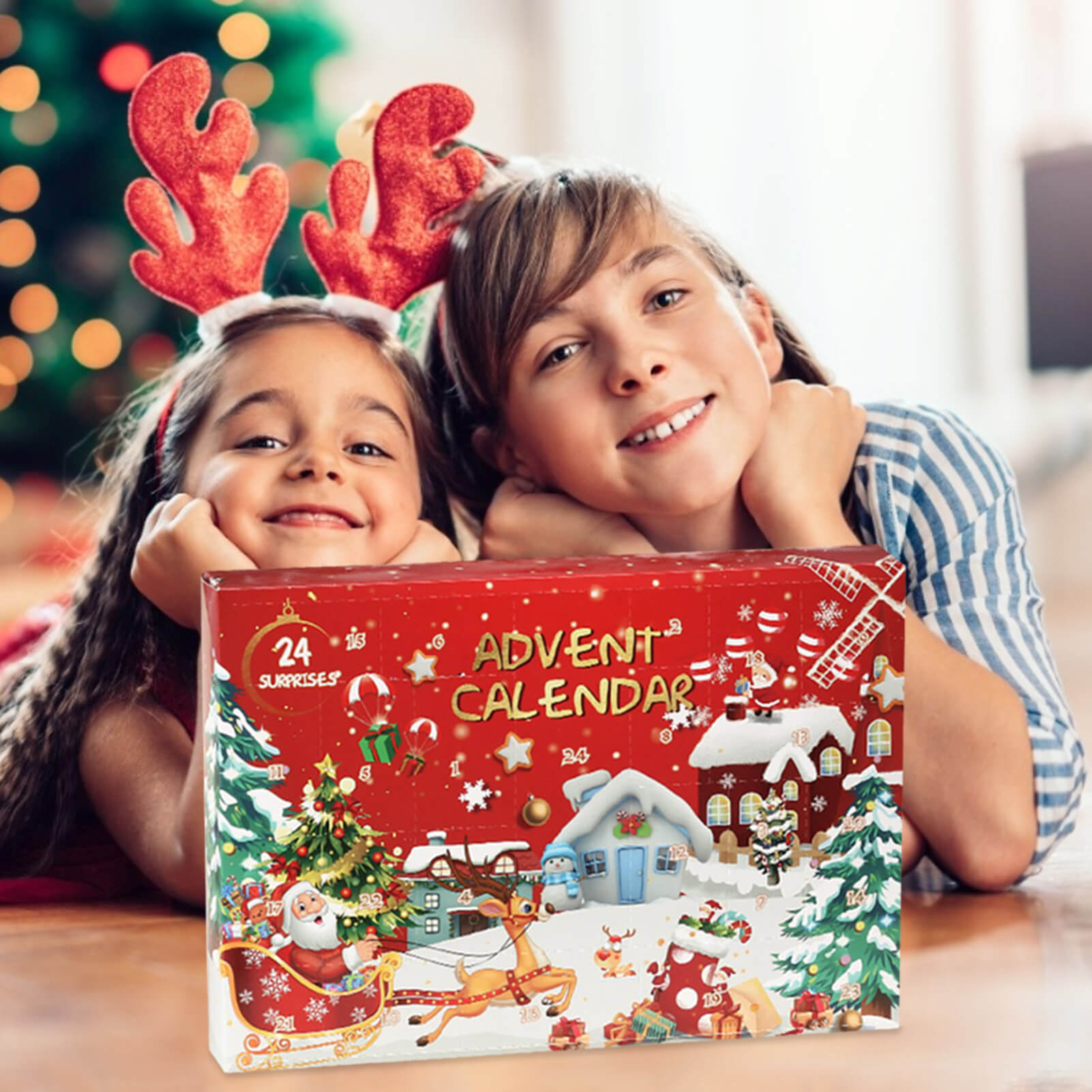 Christmas Advent Calendar 2025 Toys Blind Box with 24 Days Suprise Gift for Boys and Grils