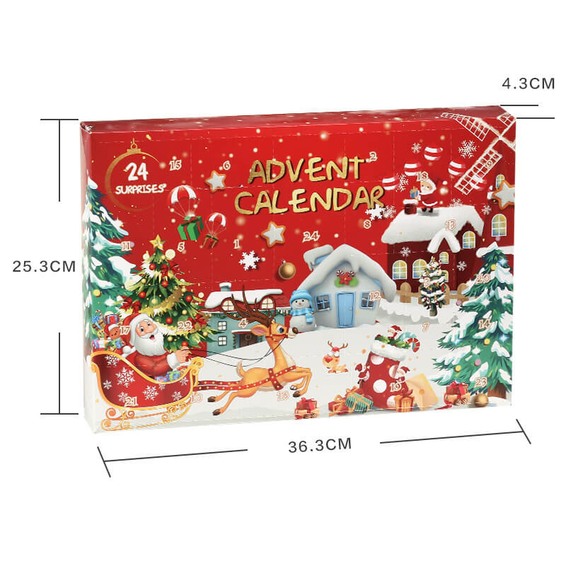 Christmas Advent Calendar 2025 Toys Blind Box with 24 Days Suprise Gift for Boys and Grils