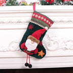 Christmas Tree Decorations LED Strings Christmas Stocking Balls Bells Dolls Candys for Ornament