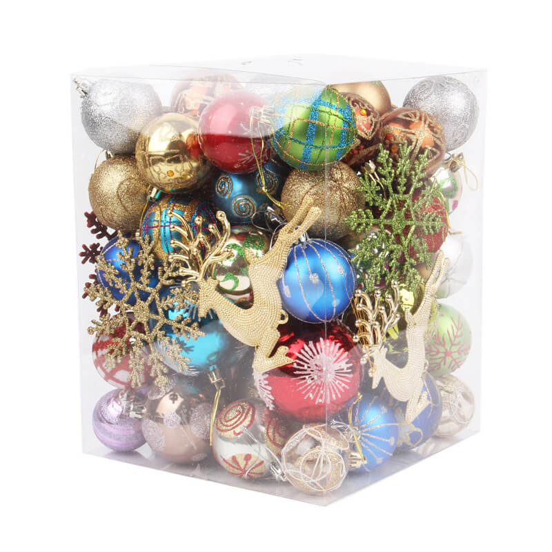 Christmas Tree Decorations LED Strings Christmas Stocking Balls Bells Dolls Candys for Ornament