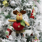 Christmas Tree Decorations LED Strings Christmas Stocking Balls Bells Dolls Candys for Ornament