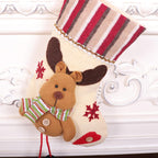 Christmas Tree Decorations LED Strings Christmas Stocking Balls Bells Dolls Candys for Ornament