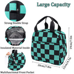 Large Lunch Bags Insulated Reusable Thermal Lunch Box Tote for Picnic Travel School Office Work