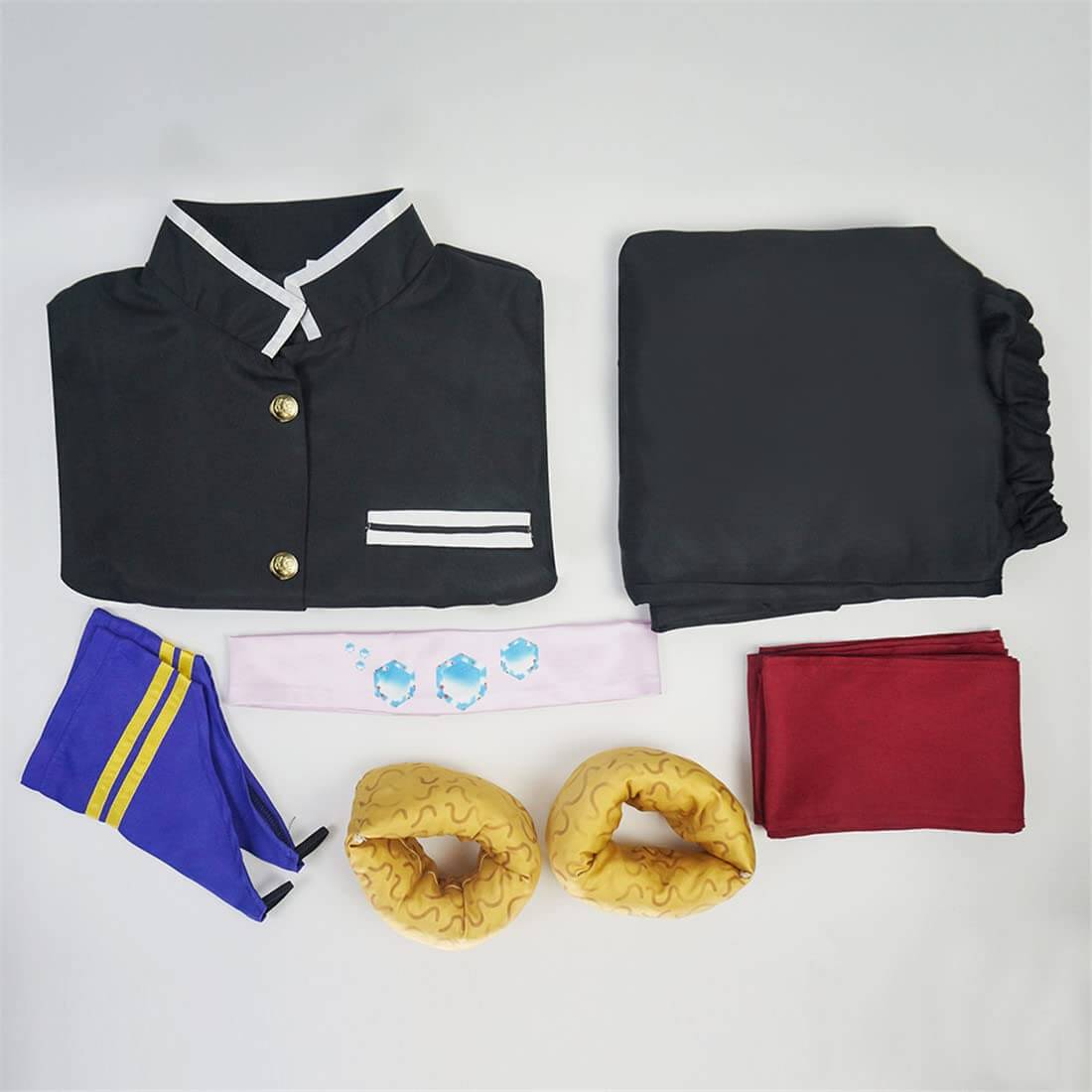 Teens/Adult Uzui Tengen Cosplay Full Set Halloween Costume Hinatsuru Suma and Makio Costume