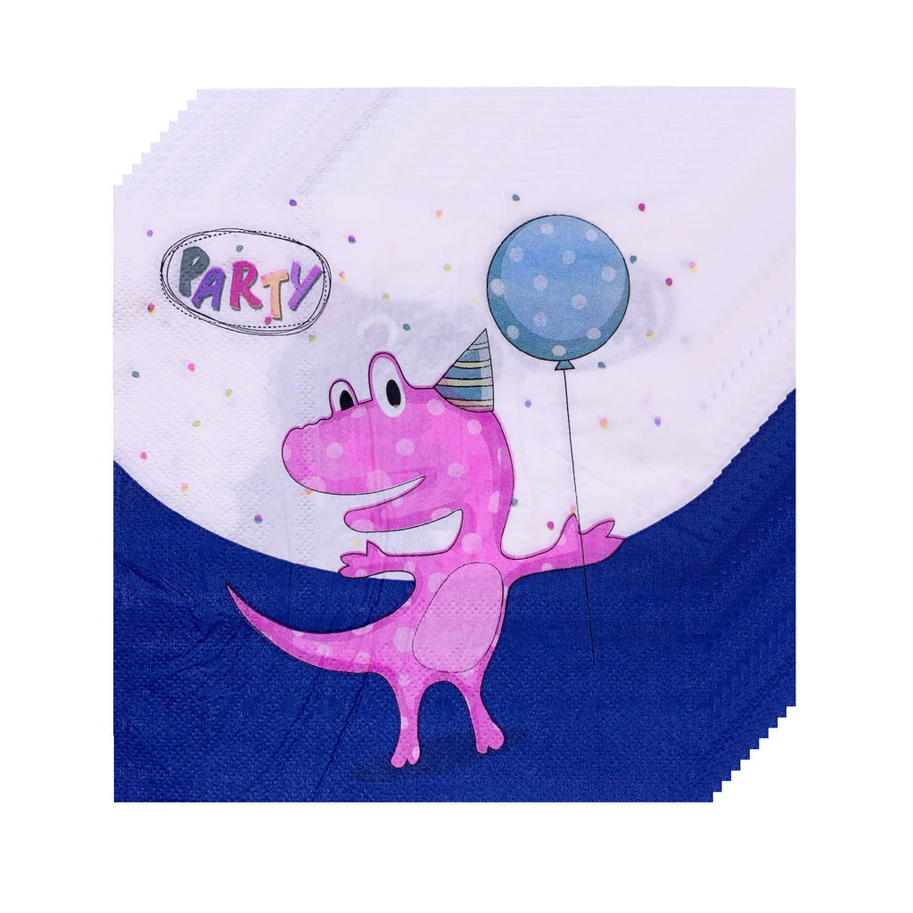 Dinosaur Birthday Party Tableware Set Disposable Dinner Dessert Plates Napkins Tablecloth and Cups