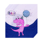 Dinosaur Birthday Party Tableware Set Disposable Dinner Dessert Plates Napkins Tablecloth and Cups