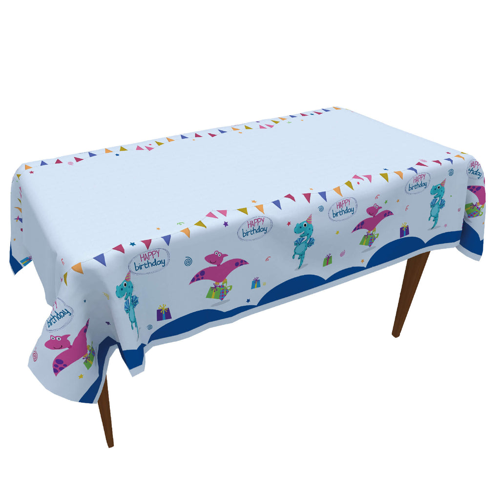 Dinosaur Birthday Party Tableware Set Disposable Dinner Dessert Plates Napkins Tablecloth and Cups