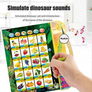 Interactive Dinosaur Sound Book with Realistic Dinosaur Roars Gift for Little Dino Lovers