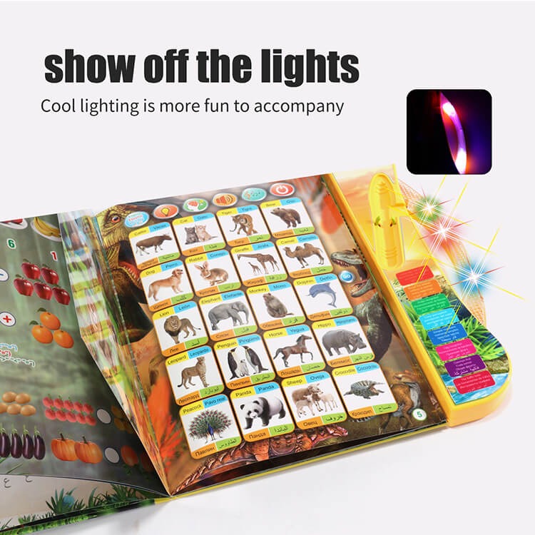 Interactive Dinosaur Sound Book with Realistic Dinosaur Roars Gift for Little Dino Lovers