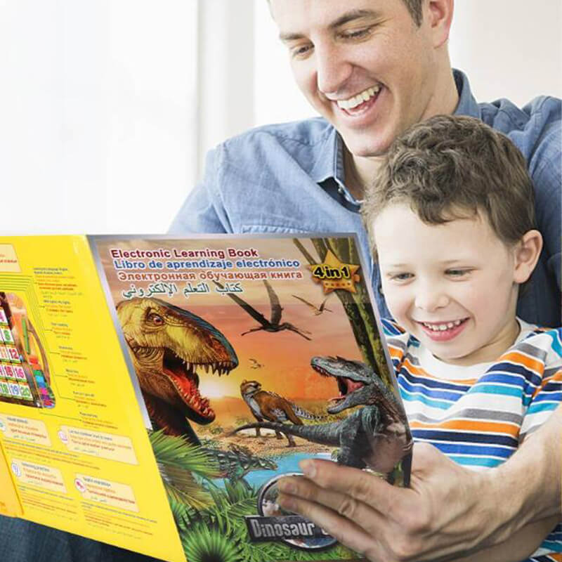 Interactive Dinosaur Sound Book with Realistic Dinosaur Roars Gift for Little Dino Lovers