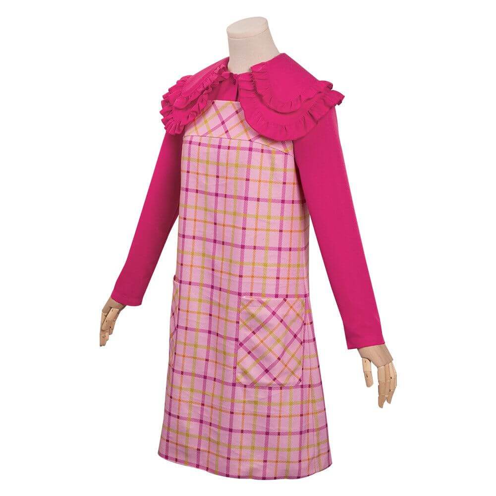 Enid Cosplay Costume Wednesday Addams Enid Sinclair Dress Suit Halloween Party Outfit for Girls Women