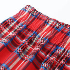 Family Christmas Pajamas Red Matching Sleepwear Holiday Pjs Set for Kids Adults