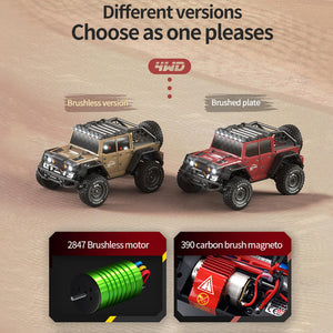 Fast RC Car 70+KM/H All Terrains Hobby Off-Road Trucks Brushless 4X4 Remote Control Racing Vehicle