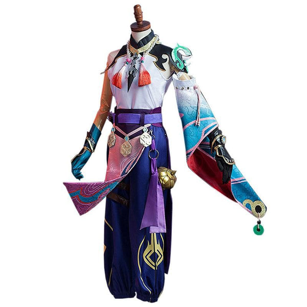 Xiao Cosplay Costume Hit Game Xiao Alatus Outfit Full Set for Hallowee ...