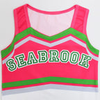 Kids Cheerleader Costume Fancy Addison Cheerleader Costume Party Outfit with Accessories