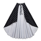 Wednesday Addams Dress Girls Wednesday Costume with Wig Gloves Bag for Cosplay