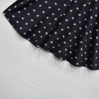 Wednesday Addams Dress Girls Wednesday Costume with Wig Gloves Bag for Cosplay