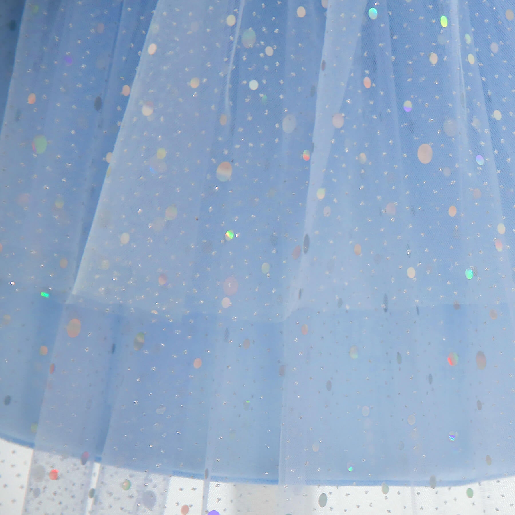 Girls Easter Party Dress Short Sleeve Layered Tulle Dress Cute Rabbit Sequin Princess Dress