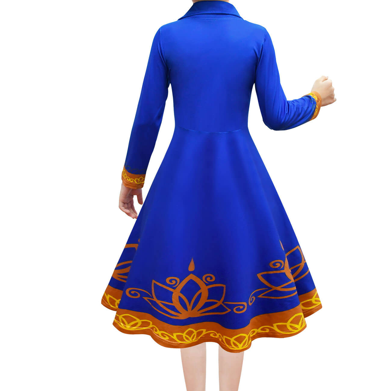 Princess Cosplay Dress with Bag Halloween Costume Party Dress Up Outfit Set
