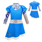 A-Li Aliens Dress Girls Halloween Costume Newest Zombies Cosplay Outfit