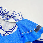 A-Li Aliens Dress Girls Halloween Costume Newest Zombies Cosplay Outfit