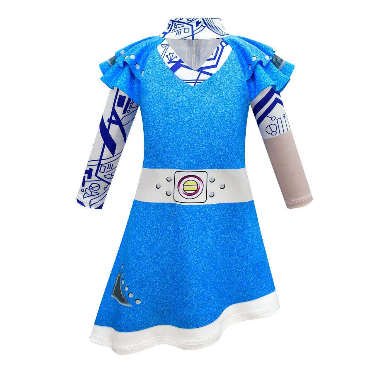 A-Li Aliens Dress Girls Halloween Costume Newest Zombies Cosplay Outfit