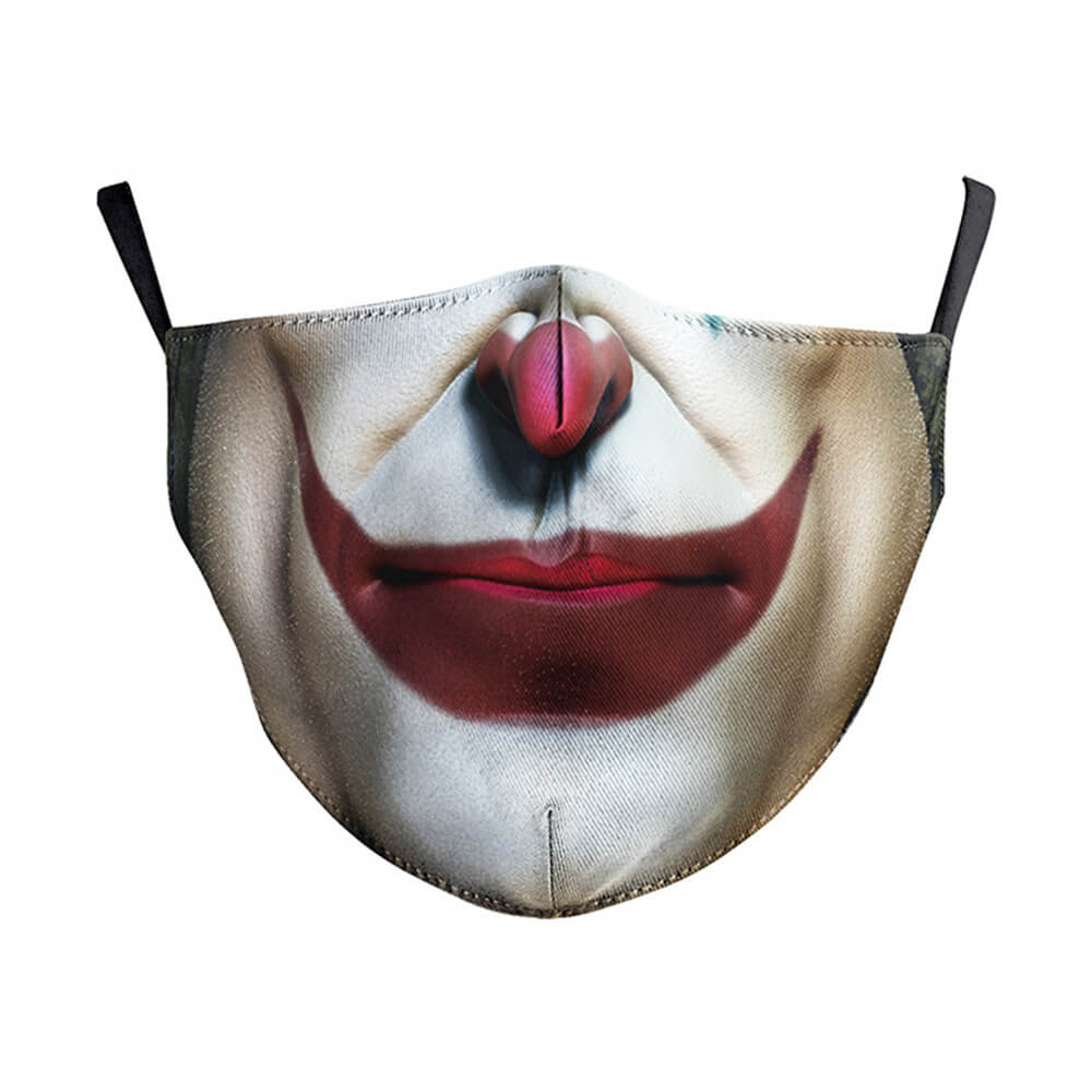 Reusable Face Masks 3D Washable Comfortable for Halloween Suprise