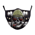 Reusable Face Masks 3D Washable Comfortable for Halloween Suprise