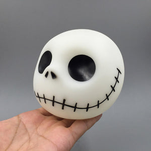 Jack Skellington Luminous Piggy Bank The Nightmare Before Christmas Action Figure Toys for Kids
