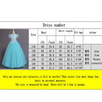 Elegent Girls Pageant Dresses Puff Sleeve Sequins Formal Tulle Maxi Dress