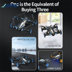 Fighting Drone With Camera 8K Aerial Photograph 2 in 1 Land And Air UAV Multifunctional Bomb Fighter Remote Control Aircraft