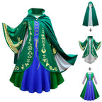 Winifred Sanderson Costume Sanderson Sisters Costumes Kids Women Halloween Cosplay Dress Up
