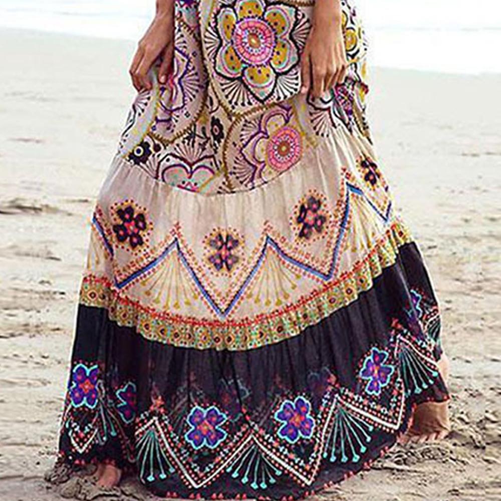 Floral Print Off Shoulder Ruffle Trim Cami Dress