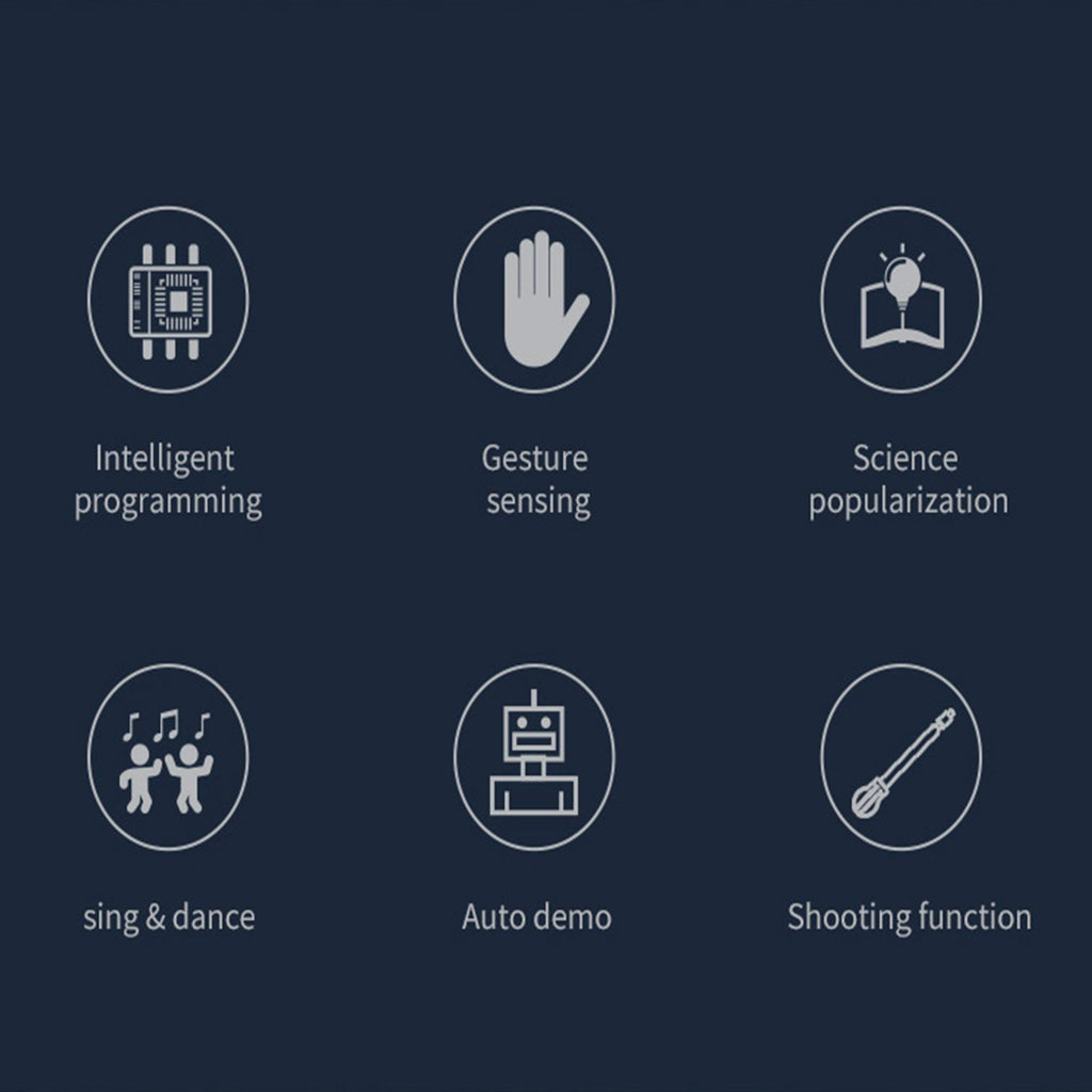 Remote Control Robot with Music Light Dancing Gesture Sensing RC Toys for Boys Girls Gift