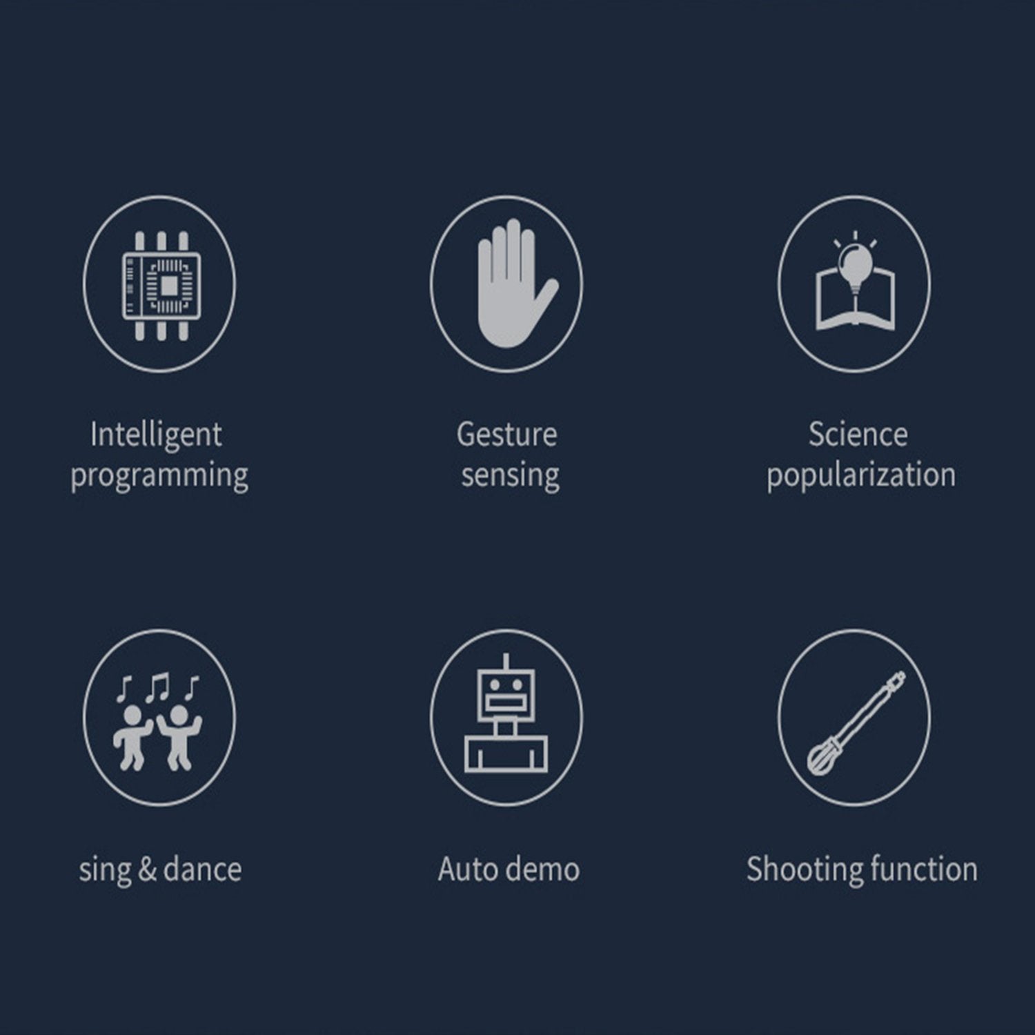 Remote Control Robot with Music Light Dancing Gesture Sensing RC Toys for Boys Girls Gift