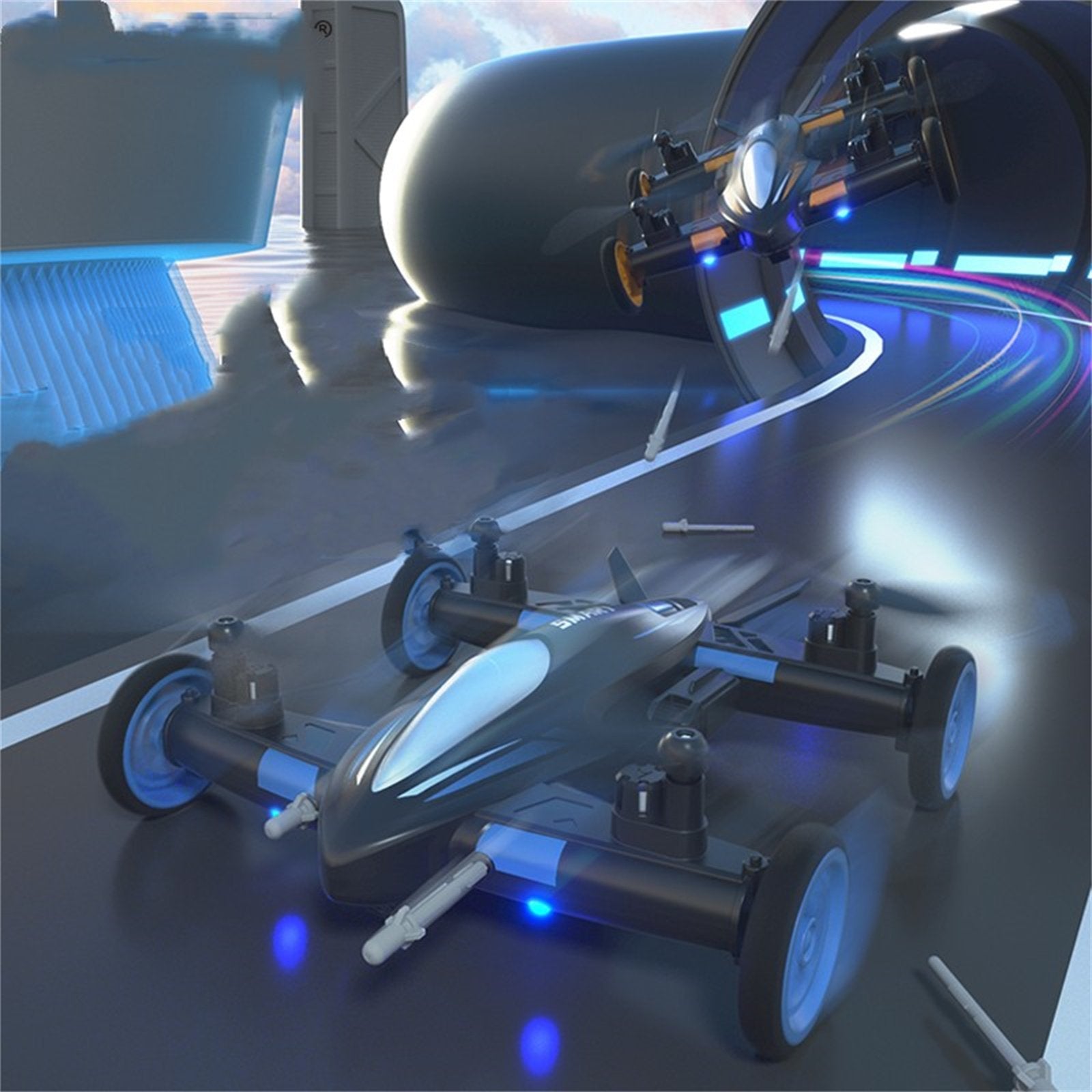 Fighting Drone With Camera 8K Aerial Photograph 2 in 1 Land And Air UAV Multifunctional Bomb Fighter Remote Control Aircraft