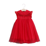 New Fashion Baby Girls Party Dress Sleeveless 3 Layers Tutu Dress