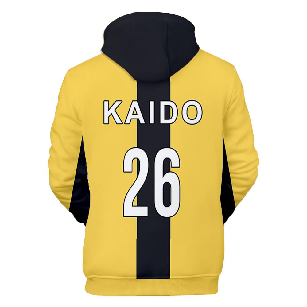 Plus Size Pullover Sweatshirt Fashion No.33 Ashito Aoi Sport Uniform