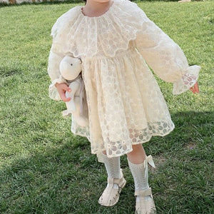Sweet Baby Girl Lace Princess Party Dress