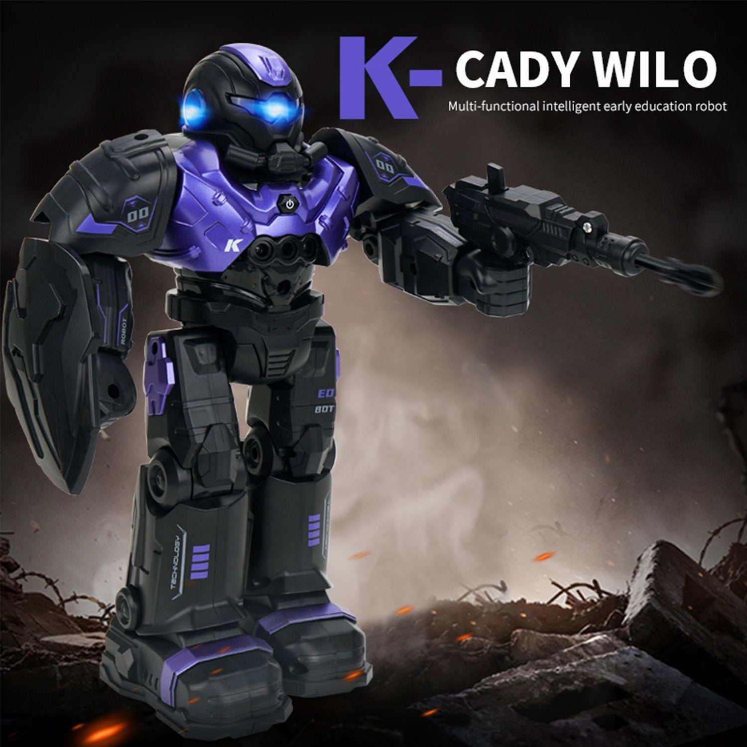 Remote Control Robot with Music Light Dancing Gesture Sensing RC Toys for Boys Girls Gift