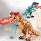18in Dinosaur Toy Walking Spray Lay Eggs T-Rex With Light and Sound